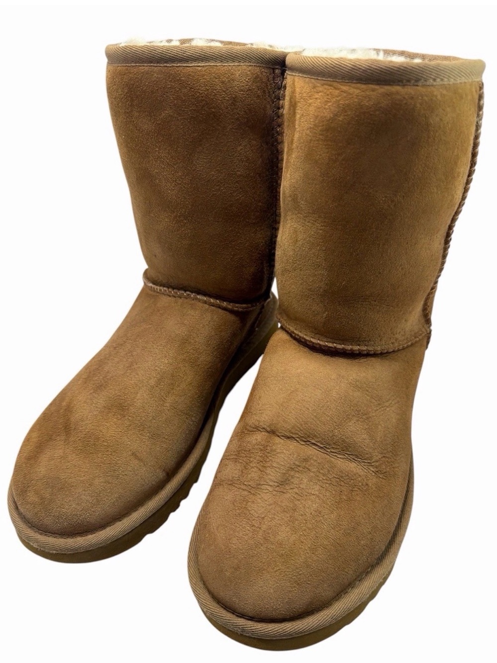 UGG Classic Chestnut Shearling-Lined Short Boots